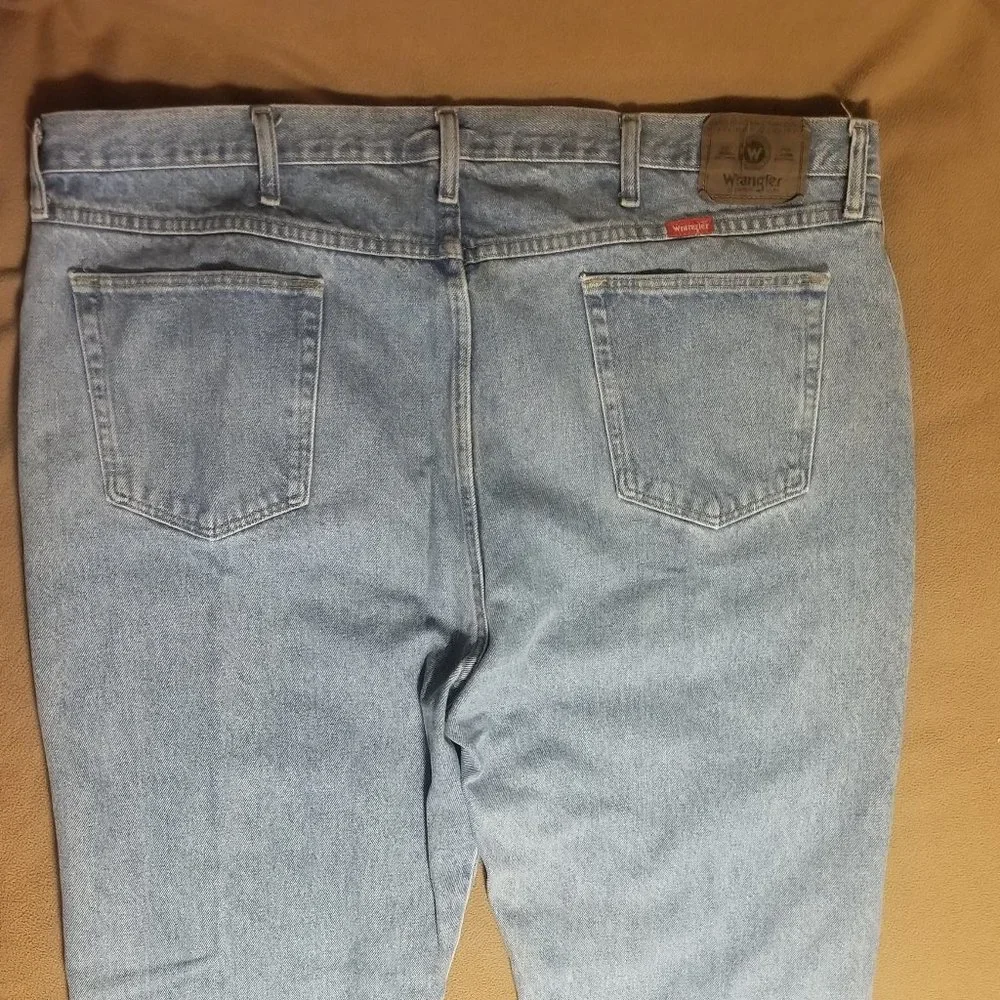 blue size 46 x 30 Wrangler jeans - Picture 7 of 10